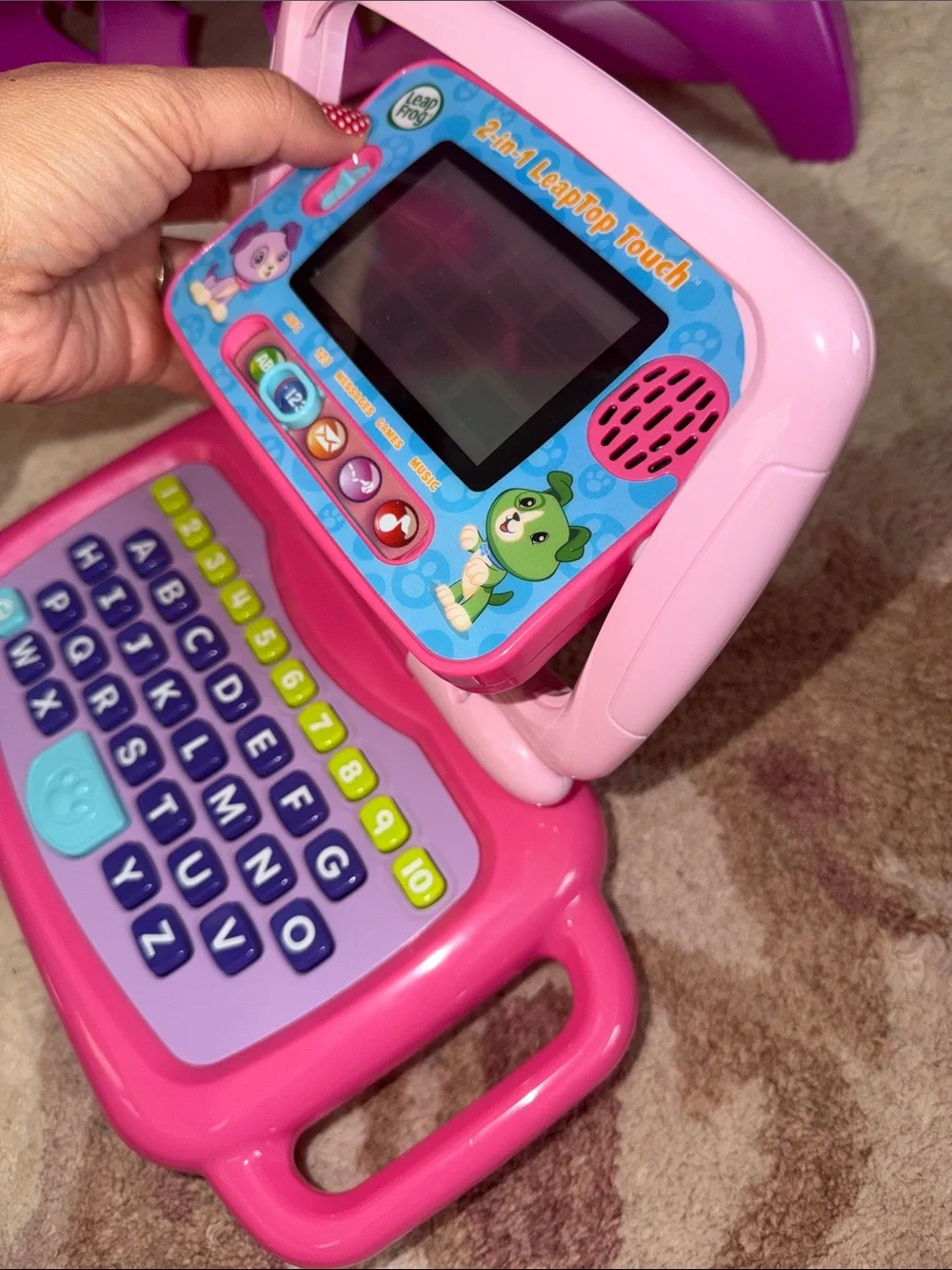 LeapFrog 2-in-1 LeapTop Touch learning toy